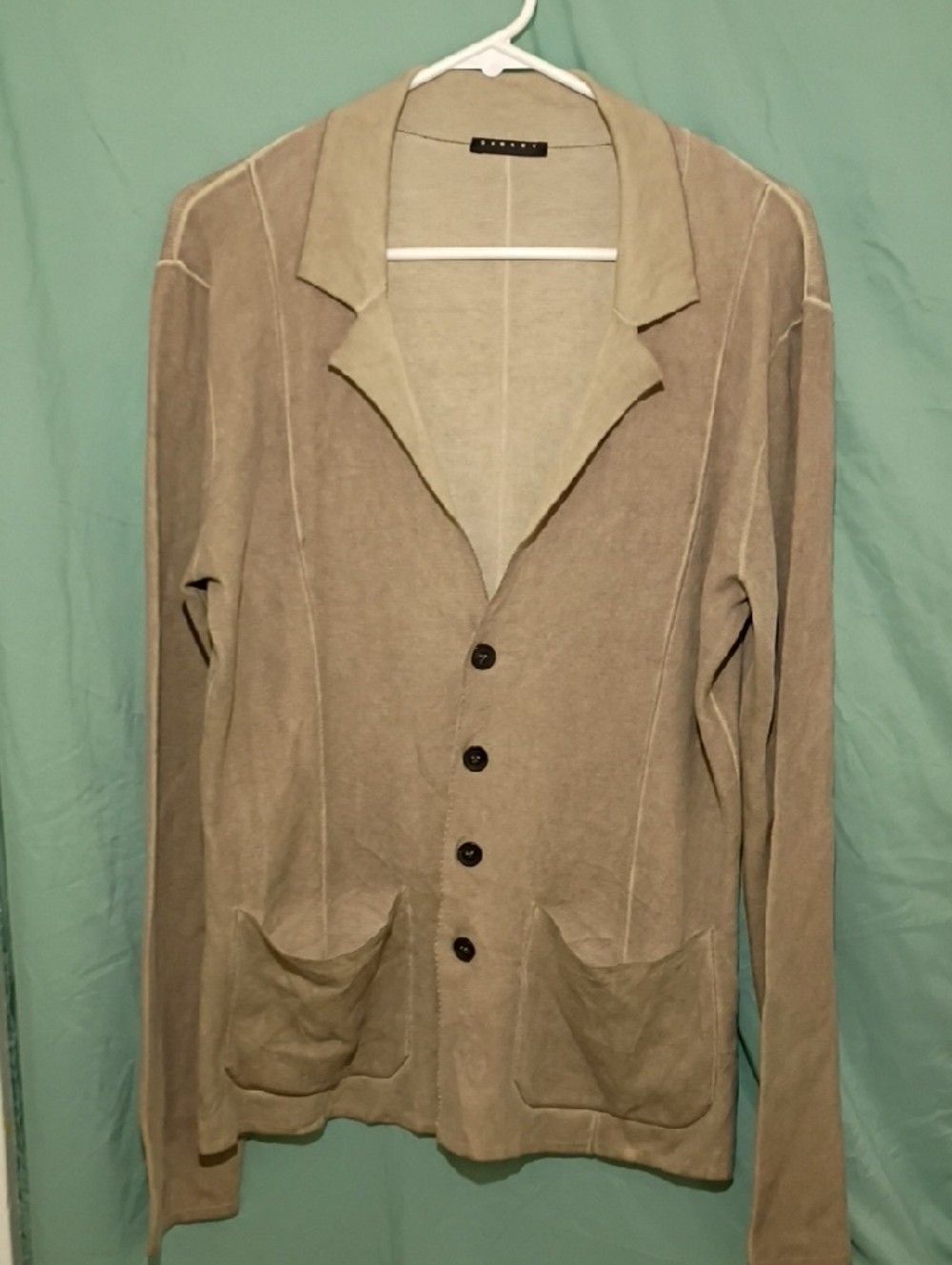 Sisley Light Taupe Men's Shirt Jacket